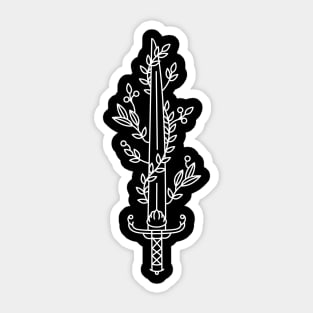 Sword Flower Sticker